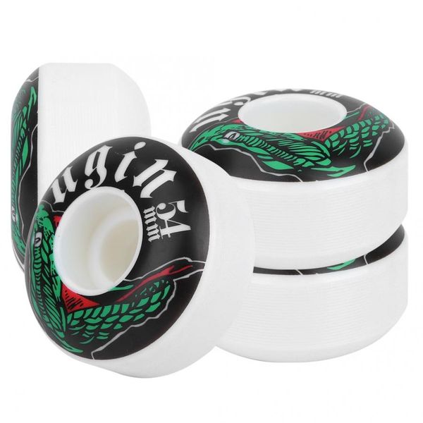 4pcs 54*32mm skateboard wheel high resilience skateboard wheels pu long board wheel wear resistant leisure equipment accessories
4pcs 54*32mm skateboard wheel high resilience skateboard wheels pu long board wheel wear resistant leisure equipment accessories