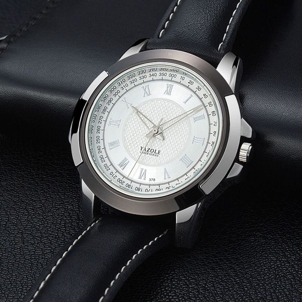 yazole business men's watches simple quartz wristwatch fashion leather men watch waterproof relogio masculino reloj, Slivery;brown
yazole business men's watches simple quartz wristwatch fashion leather men watch waterproof relogio masculino reloj, Slivery;brown