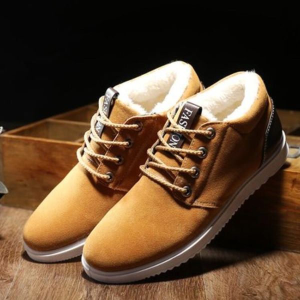 boots men winter shoes fashion suede lace-up snow boots solid black/blue/yellow ankle plush warm shoe zapatillas hombre w2
boots men winter shoes fashion suede lace-up snow boots solid black/blue/yellow ankle plush warm shoe zapatillas hombre w2