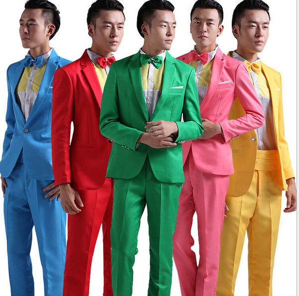 men's suits & blazers suit men 2021 long-sleeved dress hosted theatrical tuxedos for wedding prom red yellow blue and green m xl, White;black
men's suits & blazers suit men 2021 long-sleeved dress hosted theatrical tuxedos for wedding prom red yellow blue and green m xl, White;black