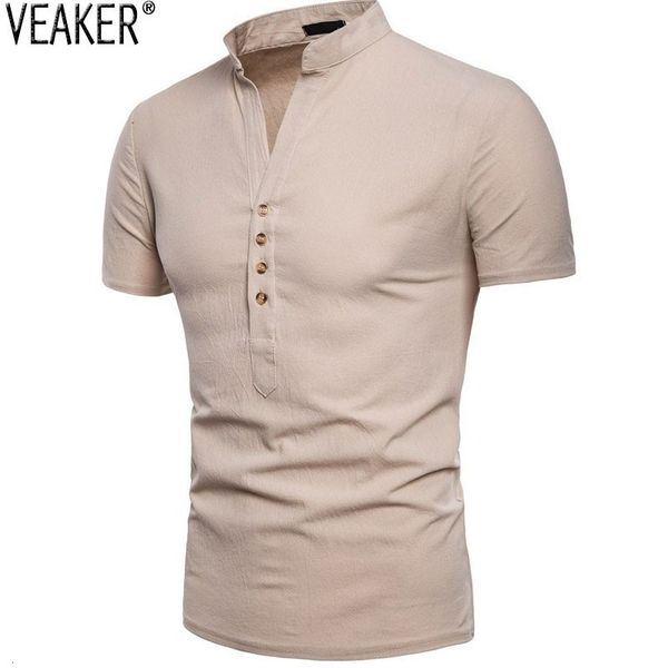 2019 new men linen shirts male short mouw breathing linens cats shirt effen color chinese style rising collar shirt, White;black
2019 new men linen shirts male short mouw breathing linens cats shirt effen color chinese style rising collar shirt, White;black