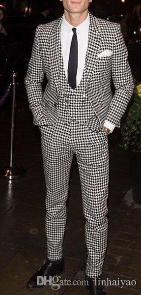 houndstooth mens suit custom made tailored dresses black weave hounds tooth wedding pants coat design men suits jacket+pants+vest, Black;gray
houndstooth mens suit custom made tailored dresses black weave hounds tooth wedding pants coat design men suits jacket+pants+vest, Black;gray