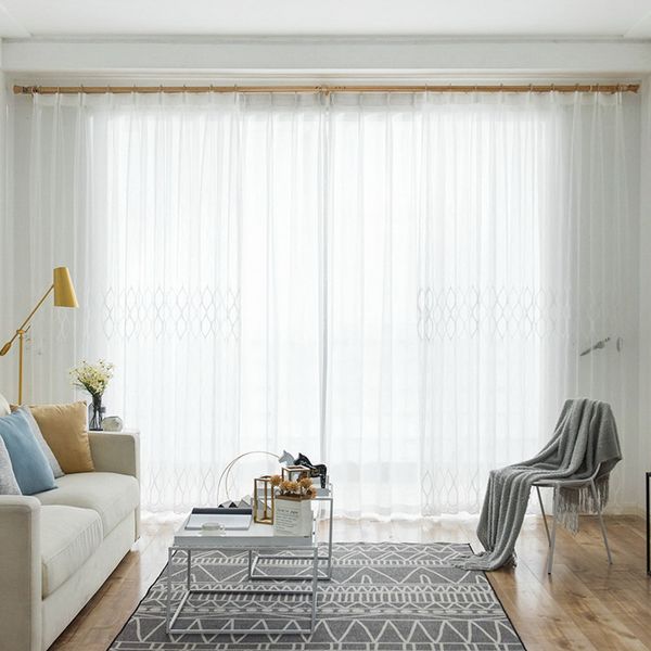 simple embroidered white pure sheer curtains for kitchen living room semi transparent tulle curtains ins style
simple embroidered white pure sheer curtains for kitchen living room semi transparent tulle curtains ins style