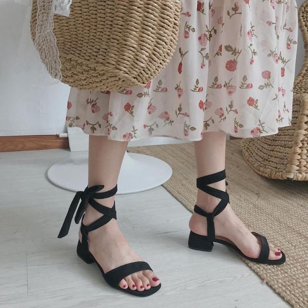2020 summer new korean version of the wild bow tie straps high heels open toe fashion lace sandals tide women, Black
2020 summer new korean version of the wild bow tie straps high heels open toe fashion lace sandals tide women, Black