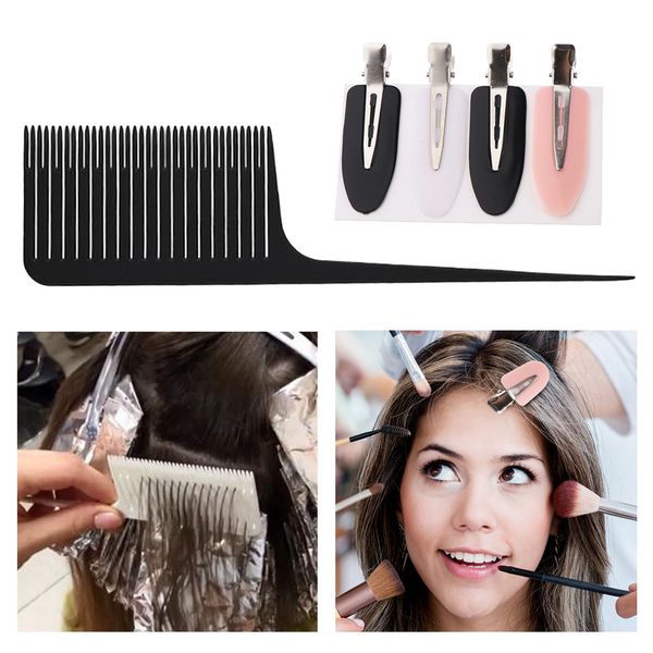 weave highlighting foiling hair comb & no crease hair pins hair styling tool, Silver
weave highlighting foiling hair comb & no crease hair pins hair styling tool, Silver