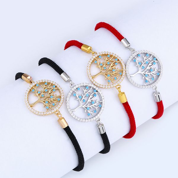 fashion crystal natural zircon silver tree of life charms bracelets red rope bracelets for women gift jewelry brt-a67, Black
fashion crystal natural zircon silver tree of life charms bracelets red rope bracelets for women gift jewelry brt-a67, Black