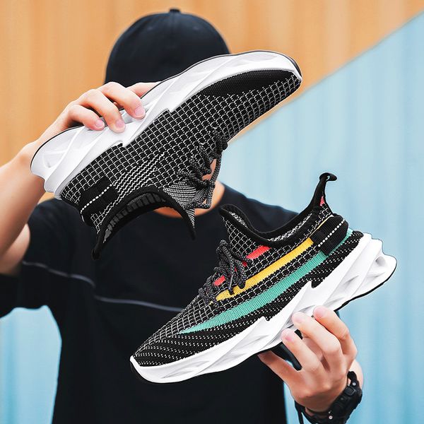 men casual shoes sports shoes lightweight breathable sandals outdoor flying woven breathable tide blade sport casual, Black
men casual shoes sports shoes lightweight breathable sandals outdoor flying woven breathable tide blade sport casual, Black
