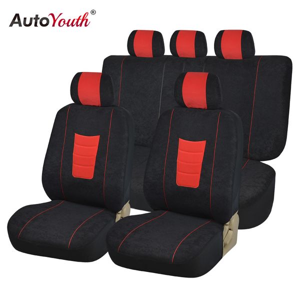 autoyouth new fashion velvet full car seat covers universal fit most car-styling black seat cover car protector
autoyouth new fashion velvet full car seat covers universal fit most car-styling black seat cover car protector