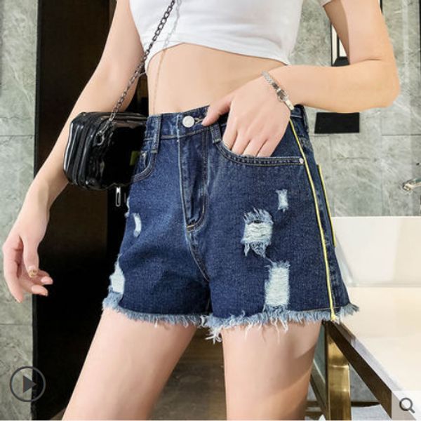 dark blue hole bull-puncher knickers female fashion su liu harajuku pants tide of straight leg son a word
dark blue hole bull-puncher knickers female fashion su liu harajuku pants tide of straight leg son a word