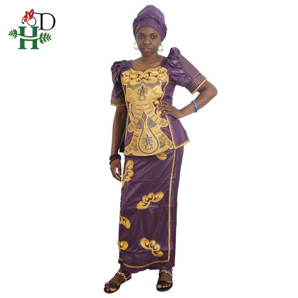 new african women traditional dress woman skirts set bazin riche embroidery long robe cotton african clothing, Red
new african women traditional dress woman skirts set bazin riche embroidery long robe cotton african clothing, Red