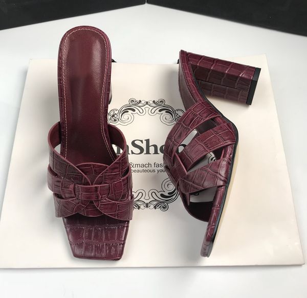 brand fashion new genuine leather women slippers designer shoes woman sandals slides heels sandalias female lady summer tribute shoes, Black
brand fashion new genuine leather women slippers designer shoes woman sandals slides heels sandalias female lady summer tribute shoes, Black