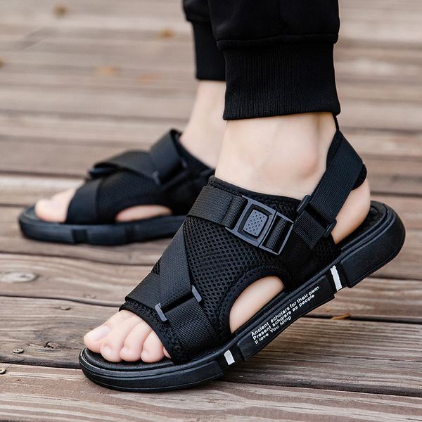 2020 mens sandals summer new fashion wild casual shoes men personality trend outdoor dual-use sandals designers men shoes, Black
2020 mens sandals summer new fashion wild casual shoes men personality trend outdoor dual-use sandals designers men shoes, Black