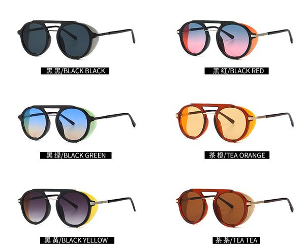 wholesale-designer modern retro steam punk metal luxury sunglasses male women european and american fashion street shooting sunglasses, White;black
wholesale-designer modern retro steam punk metal luxury sunglasses male women european and american fashion street shooting sunglasses, White;black