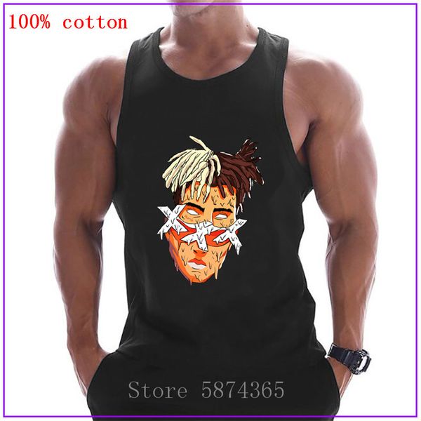 2020 new xxxtentacion tank men bodybuilding singlet gyms stringer sleeveless fitness clothing sportwear muscle vest, White;black
2020 new xxxtentacion tank men bodybuilding singlet gyms stringer sleeveless fitness clothing sportwear muscle vest, White;black