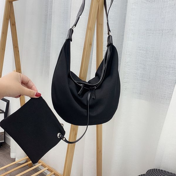 giogo 2019 shoulder shoulder bag large capacity leisure crossbody crescent women's bag fashion, White
giogo 2019 shoulder shoulder bag large capacity leisure crossbody crescent women's bag fashion, White