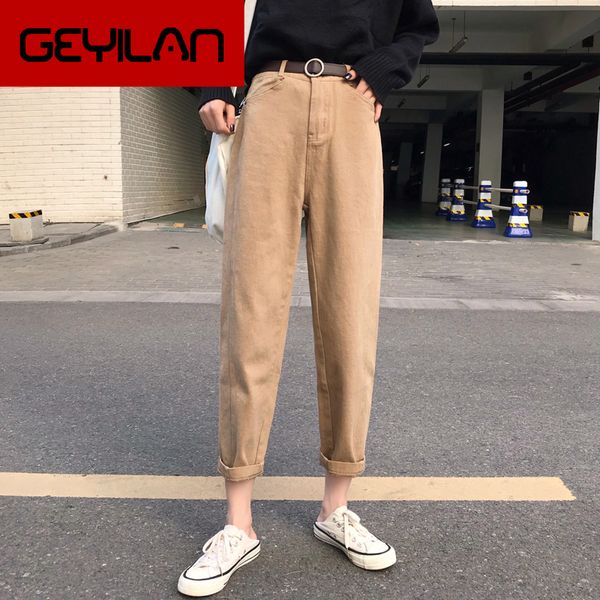 jeans women solid trendy elegant all-match high-quality korean style loose leisure daily womens female lovely students 2020 new, Blue 
jeans women solid trendy elegant all-match high-quality korean style loose leisure daily womens female lovely students 2020 new, Blue