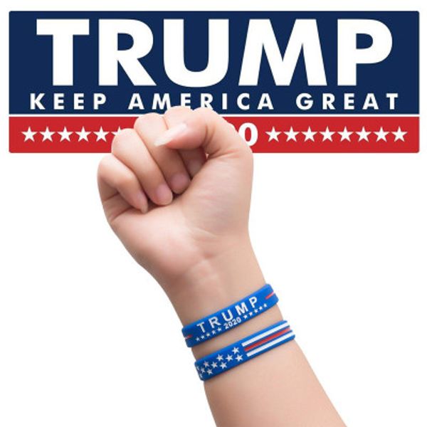 2020 trump for president silicone bracelets kit wristband red blue trump support band rubber bracelets gifts, Black
2020 trump for president silicone bracelets kit wristband red blue trump support band rubber bracelets gifts, Black