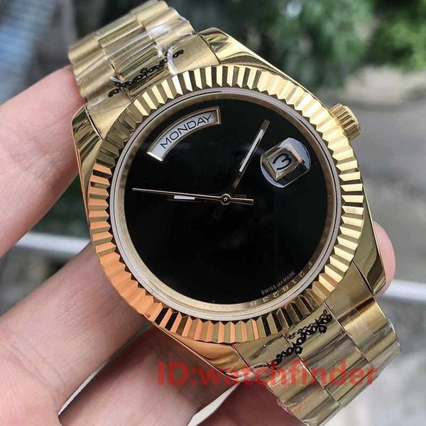 rose gold luxury automatic daydate day-date president mens automatic men designer watch fluted bezel watches folding clasp wristwatches, Slivery;brown
rose gold luxury automatic daydate day-date president mens automatic men designer watch fluted bezel watches folding clasp wristwatches, Slivery;brown