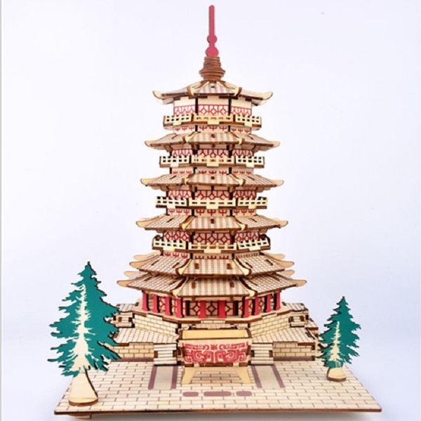 beautiful wooden simulation of 3d building models diy puzzle toys wooden puzzle birthday present
beautiful wooden simulation of 3d building models diy puzzle toys wooden puzzle birthday present