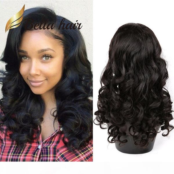 big curl human hair lace wig peruvian hair loose wave wet and wavy fashion lace front wig, Black
big curl human hair lace wig peruvian hair loose wave wet and wavy fashion lace front wig, Black