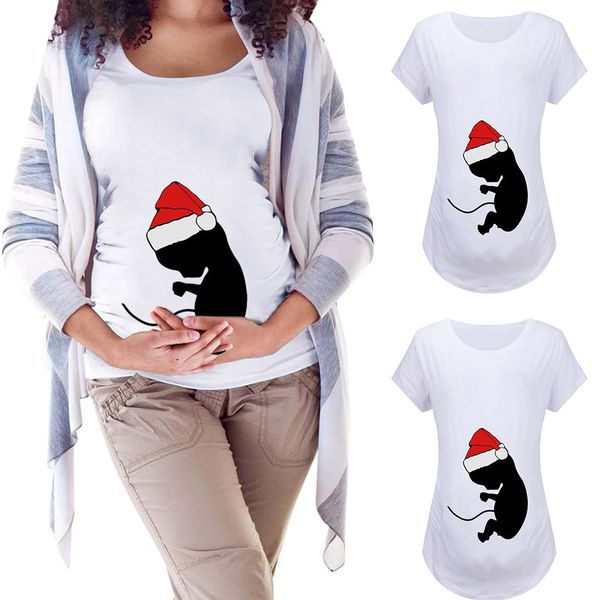 Women Maternity short Sleeve Cartoon Print Tops T-shirt Pregnancy Clothes high pregnancy schwangerschaftsmode schwanger bluse
Women Maternity short Sleeve Cartoon Print Tops T-shirt Pregnancy Clothes high pregnancy schwangerschaftsmode schwanger bluse