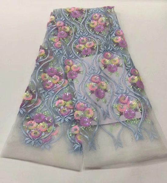 2020 african lace fabric with 3d sequins nigerian embroidery tulle lace fabric for nigerian wedding party dress, Pink;blue
2020 african lace fabric with 3d sequins nigerian embroidery tulle lace fabric for nigerian wedding party dress, Pink;blue