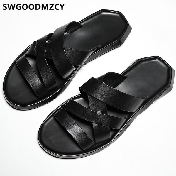 bathroom slippers home leather slippers beach gladiator sandals for men casual shoes mens summer open shoes men kapcie, Black
bathroom slippers home leather slippers beach gladiator sandals for men casual shoes mens summer open shoes men kapcie, Black