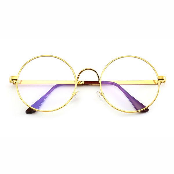 small round nerd glasses clear lens gold round metal men women anti blue ray glasses computer glasses uv, Silver
small round nerd glasses clear lens gold round metal men women anti blue ray glasses computer glasses uv, Silver