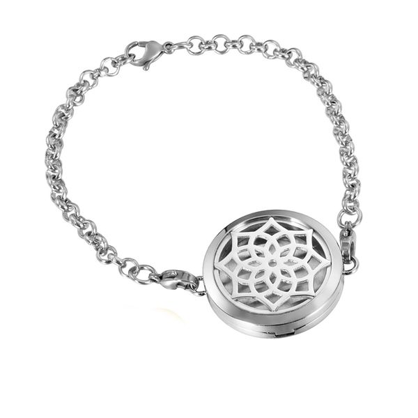 manufacturers direct selling stainless steel hollow out lotus circle magnetic lock aromatic diffuser for both men and women brac, Silver
manufacturers direct selling stainless steel hollow out lotus circle magnetic lock aromatic diffuser for both men and women brac, Silver