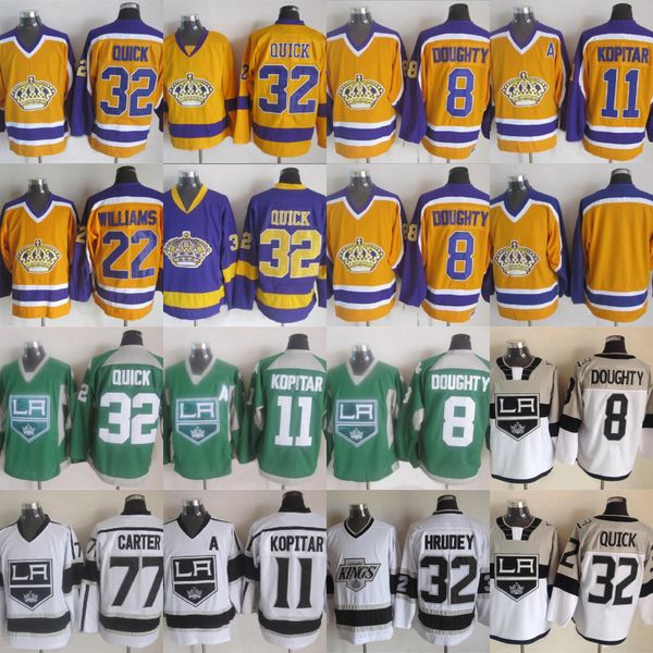 2018 New Style #8 Drew Doughty 11 Anze Kopitar 23 Dustin Brown 32 Jonathan Quick 77 Jeff Carter Hockey Jersey
2018 New Style #8 Drew Doughty 11 Anze Kopitar 23 Dustin Brown 32 Jonathan Quick 77 Jeff Carter Hockey Jersey