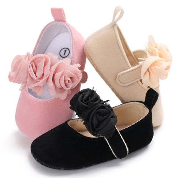 lovely floral baby newborn toddler girl crib shoes pram soft sole prewalker anti-slip baby shoes 0-18m, Black
lovely floral baby newborn toddler girl crib shoes pram soft sole prewalker anti-slip baby shoes 0-18m, Black