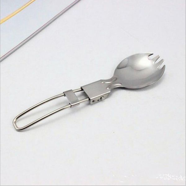 outdoor supplies stainless steel tableware foldable spoon fork traveling camping folding cutlery
outdoor supplies stainless steel tableware foldable spoon fork traveling camping folding cutlery