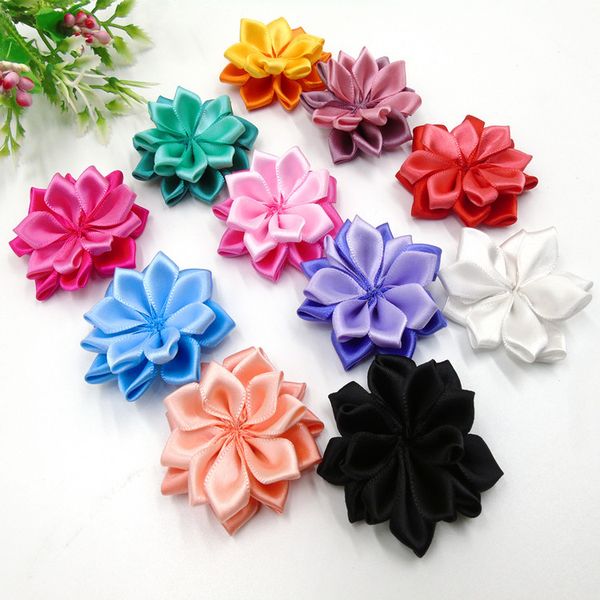 ribbon multi-layer flowers for girls headbands hairpin accessories 16-horned hair flowers diy girl headwear, Slivery;white
ribbon multi-layer flowers for girls headbands hairpin accessories 16-horned hair flowers diy girl headwear, Slivery;white