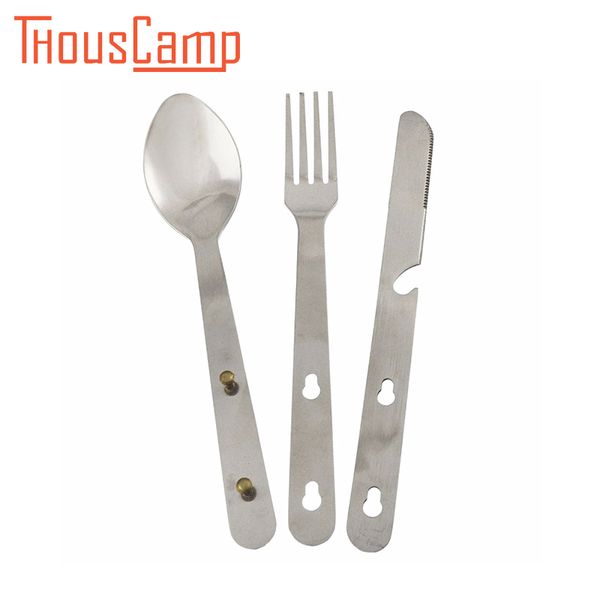 outdoor stainless steel cutlery knife and fork spoon light picnic set tableware 
outdoor stainless steel cutlery knife and fork spoon light picnic set tableware
