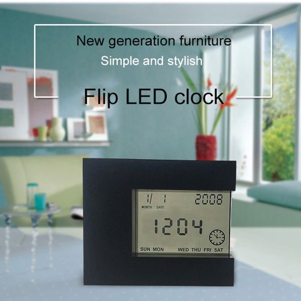 new 360 degree overturn led digital alarm clock temperature desk time date display calendar timer table led clock
new 360 degree overturn led digital alarm clock temperature desk time date display calendar timer table led clock