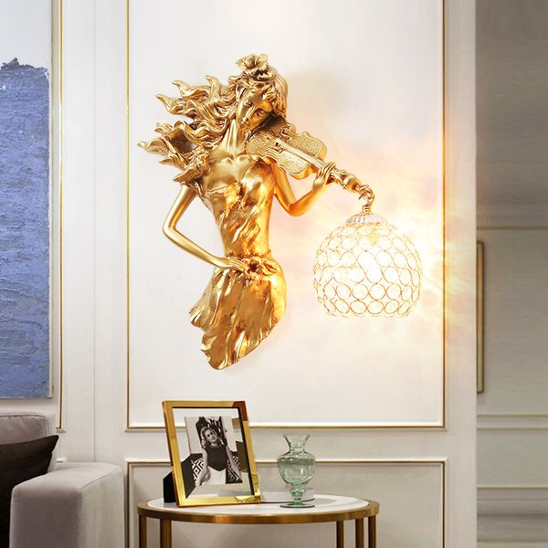 european creative decoration lamps living room background crystal wall lamp atmospheric study stairs light retro bedroom bedside lights scon
european creative decoration lamps living room background crystal wall lamp atmospheric study stairs light retro bedroom bedside lights scon