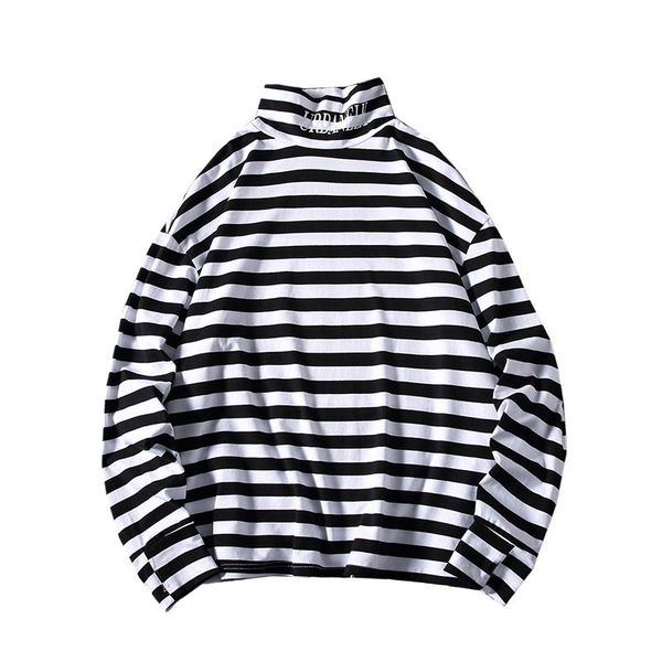 men's hoodies & sweatshirts striped turtleneck sports sweatshirt cotton casual fashion print slim pullover long sleeve top, Black
men's hoodies & sweatshirts striped turtleneck sports sweatshirt cotton casual fashion print slim pullover long sleeve top, Black