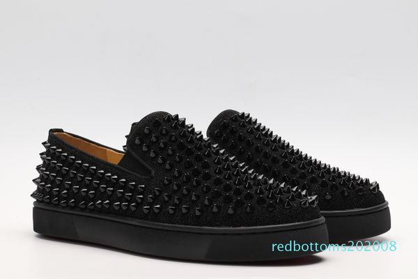 new low cut casual flats red bottom shoes suede junior calf shoes for men and women shoes classic party wedding crystal leather sneakers r8, Black
new low cut casual flats red bottom shoes suede junior calf shoes for men and women shoes classic party wedding crystal leather sneakers r8, Black