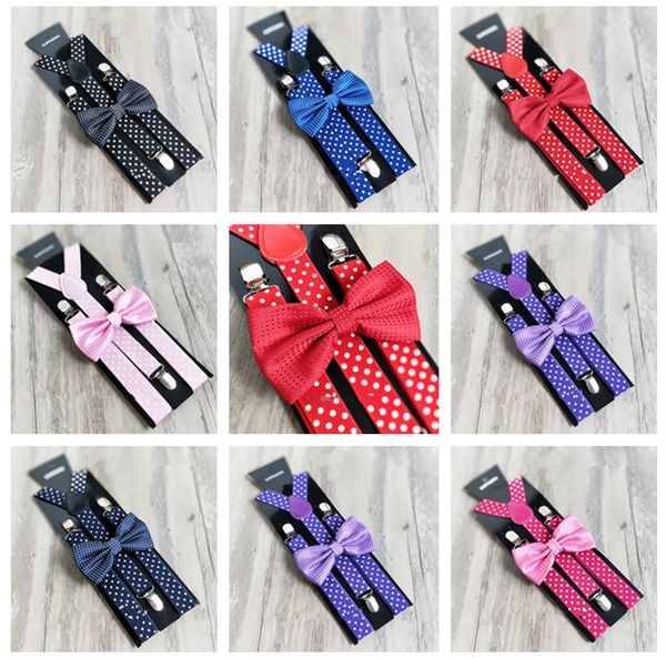 5 colors fashion classic dots men bowtie suspenders ties set adjustable elastic straps apparel clothing accessories jle199, Black
5 colors fashion classic dots men bowtie suspenders ties set adjustable elastic straps apparel clothing accessories jle199, Black