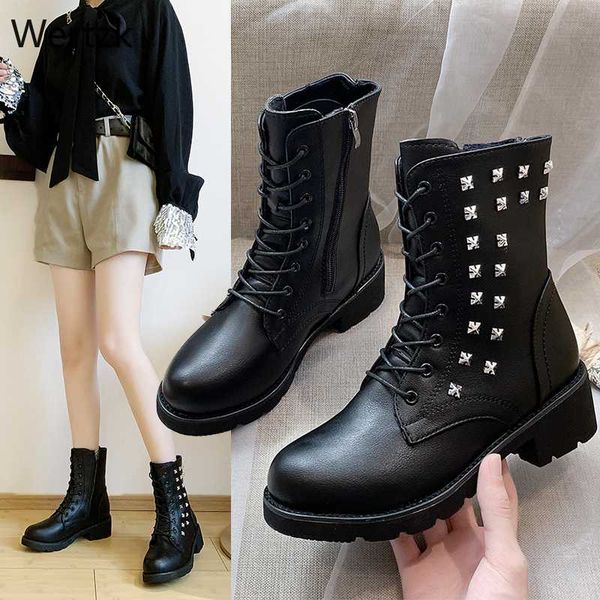 2019 new buckle winter motorcycle boots women british style ankle boots gothic punk low heel ankle boot women shoe a871, Black
2019 new buckle winter motorcycle boots women british style ankle boots gothic punk low heel ankle boot women shoe a871, Black