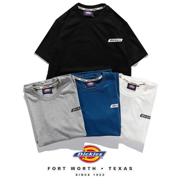 dickies women mens designer t shirts cotton casual short sleeve tshirt summer letter print mens tee couples matching clothes
dickies women mens designer t shirts cotton casual short sleeve tshirt summer letter print mens tee couples matching clothes