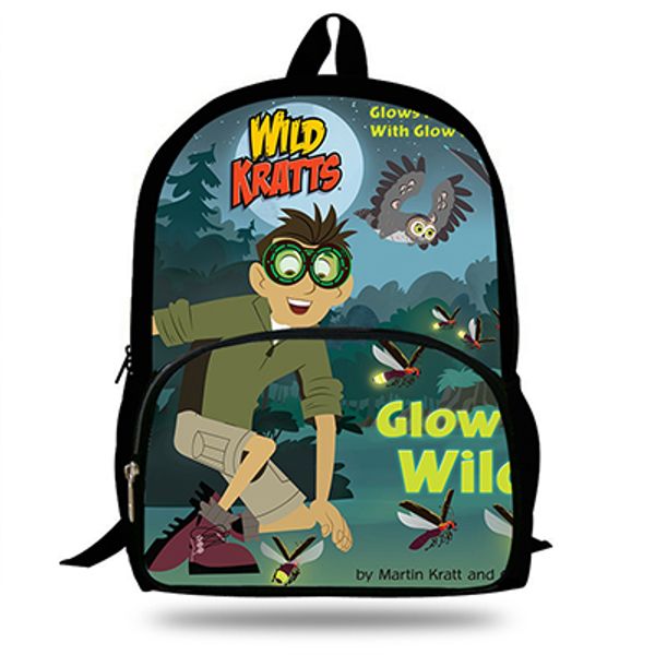 2019 wild kratts popular cute 16 inch schoolbags anime 3d print backpacks cartoon travelbag for girls&boy for children
2019 wild kratts popular cute 16 inch schoolbags anime 3d print backpacks cartoon travelbag for girls&boy for children