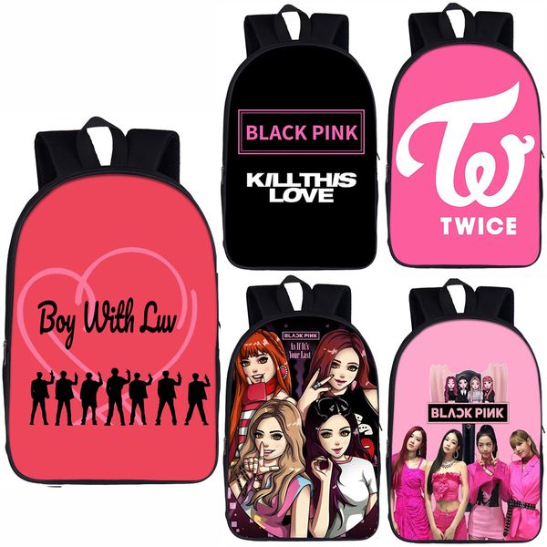 k- blackpink ateez backpack for teenager boys girls daypack txt twice women backpack kpop boy with luv teenager school bags
k- blackpink ateez backpack for teenager boys girls daypack txt twice women backpack kpop boy with luv teenager school bags