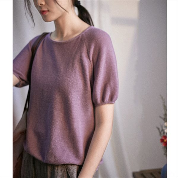 gujia temperament slim short-sleeved t-shirt female 2020 loose linen sweater comfortable and breathable gujia temperament slim short-sleeved, White
gujia temperament slim short-sleeved t-shirt female 2020 loose linen sweater comfortable and breathable gujia temperament slim short-sleeved, White