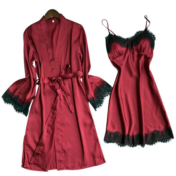 women's sleepwear femmes salon ensemble, plus la taille dames cils dentelle lingerie v-cou dtails pijama mujer femme hiver a70, Black;red
women's sleepwear femmes salon ensemble, plus la taille dames cils dentelle lingerie v-cou dtails pijama mujer femme hiver a70, Black;red