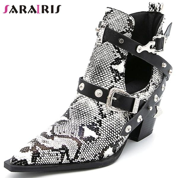 sarairis 32-50 lady party boots коренастый высокие каблуки летние сапоги женские пояса пряжки заклепок змея печать лодыжка обувь женщина, Black
sarairis 32-50 lady party boots коренастый высокие каблуки летние сапоги женские пояса пряжки заклепок змея печать лодыжка обувь женщина, Black