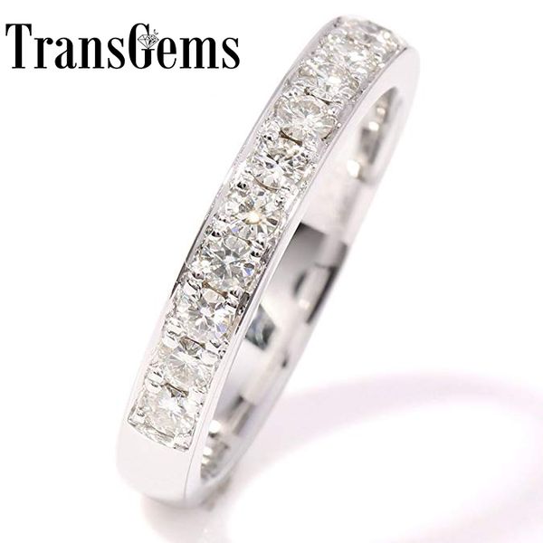 transgems sparkling 0.455 ctw f color lab выросший муассанит бриллиант половина вечности обручальное кольцо из твердого 14 к белого золота д, Slivery;golden
transgems sparkling 0.455 ctw f color lab выросший муассанит бриллиант половина вечности обручальное кольцо из твердого 14 к белого золота д, Slivery;golden