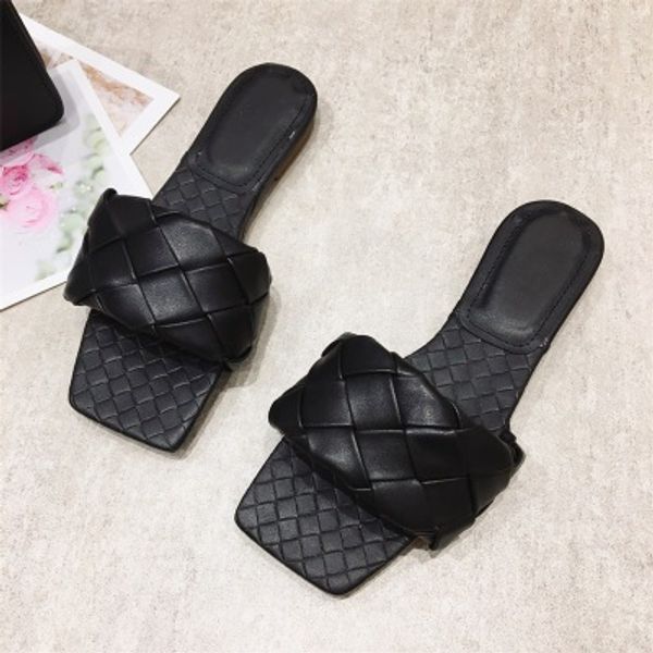 2020 new slippers weave slippers women sandalias open toe flat casual slides summer outdoor beach female flip on, Black
2020 new slippers weave slippers women sandalias open toe flat casual slides summer outdoor beach female flip on, Black