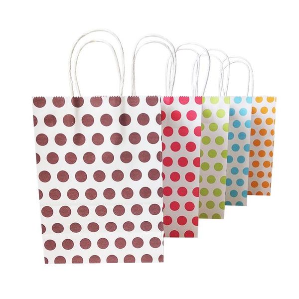 50pcs/lot paper gift bags with handle colorful dot 16x22cm wedding birthday party favor gift fashion decoration packing bag
50pcs/lot paper gift bags with handle colorful dot 16x22cm wedding birthday party favor gift fashion decoration packing bag