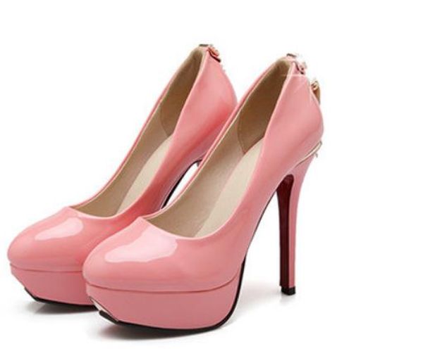 women's shoes in spring and autumn high fine heel round head waterproof table @06, Black
women's shoes in spring and autumn high fine heel round head waterproof table @06, Black
